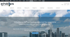 Desktop Screenshot of echologics.com